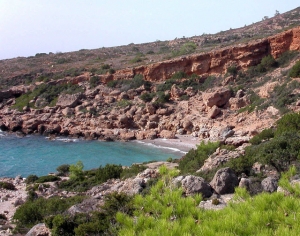 Astropelekita beach