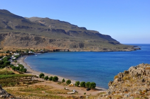 Zakros beach