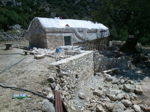 Church of Saint Mammes in Kapistri (Stavros)