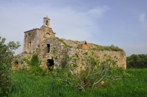 Panagia Katholiki church at Tria Monastiria