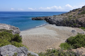 Vourlidia beach at Salamias