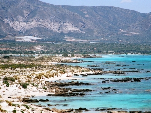 Elafonissi beach