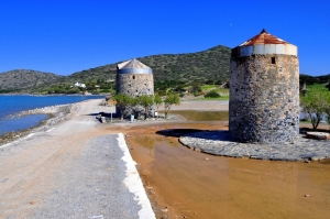 Elounda windmills