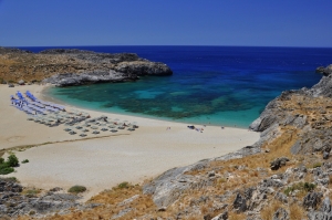 Skinaria beach at Lefkogia