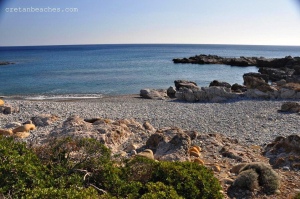 Plakaki beach at Paleochora