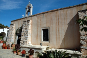 Koufi Petra Monastery near Neapolis