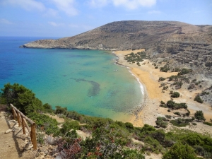 Potamos beach in Gavdos