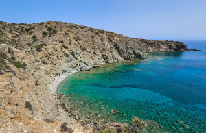 Tourkavlako beach in Gavdos