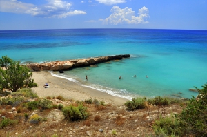 Xerokambos beach