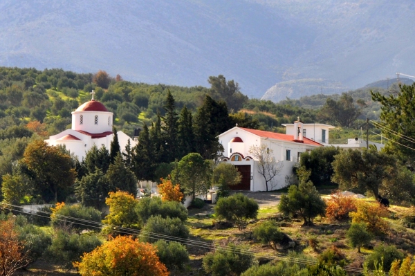 Tourist Info Fur Die Insel Kreta Griechenland Agii Pantes Kloster Loutraki